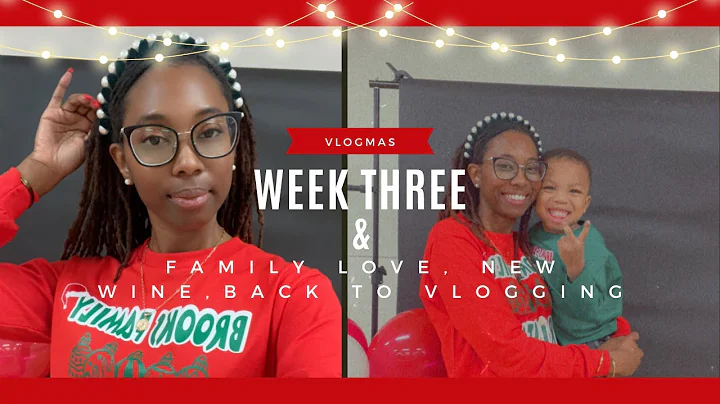 VLOGMAS: Week Three! I am back! #vlogmas