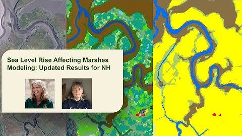 Sea Level Rise Affecting Marshes Modeling: Updated Results for NH