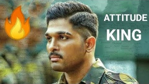 Army 🔥 Attitude Dialogue WhatsApp Status Video || Allu Arjun Attitude Status