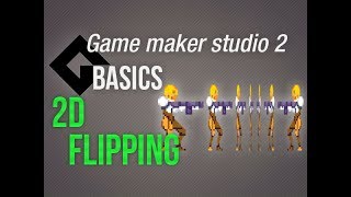 🔴Game Maker Studio 2 | Basics - Make a 2D Paper Mario flip