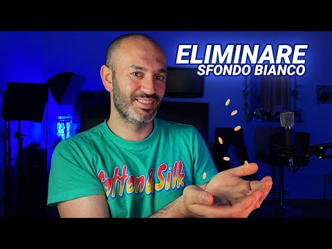 Video: Come Rimuovere Lo Sfondo Bianco