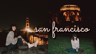 SF VLOG: GOLDEN GATE BRIDGE & PALACE OF FINE ARTS