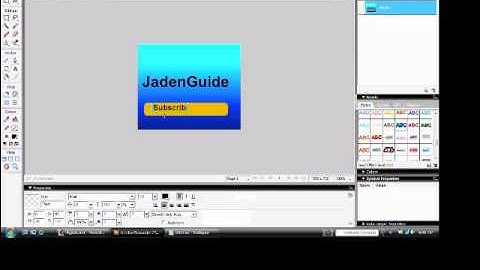 Tutorial: How To Make A Custom Youtube Icon With CS3 Fireworks