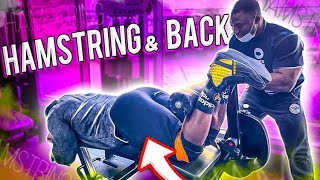 Hamstrings & Back Workout with David Dhestiny