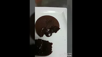 منظر رائع لكيك الفوندو الشيف عمار 
