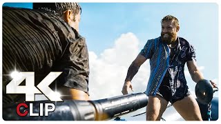 Jake Gyllenhaal Boat Fight Scene | Road House (New 2024) Movie Clip 4K