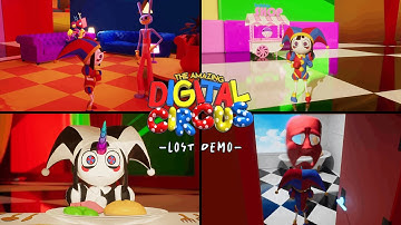 TADC Game – Full Walkthrough █ The Amazing Digital Circus – Lost Demo █