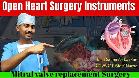 Cardiac Surgery Instruments // Mitral Valve Replacement Surgery Instruments.