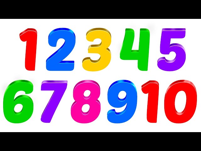 Numbers Songs for Kids | Learn Number 1,2,3,4,5,6,7,8,9,10 ...