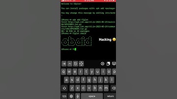 Hacking with ish shell 😮 #1million #coding #ishsodhi