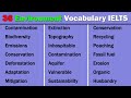 36 commonly used environment vocabulary in ielts  task 2 topic vocabulary