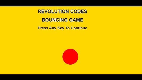 How To Make Simple Game 2023  | Bounce Ball Game | HTML, CSS, Javascript 2023