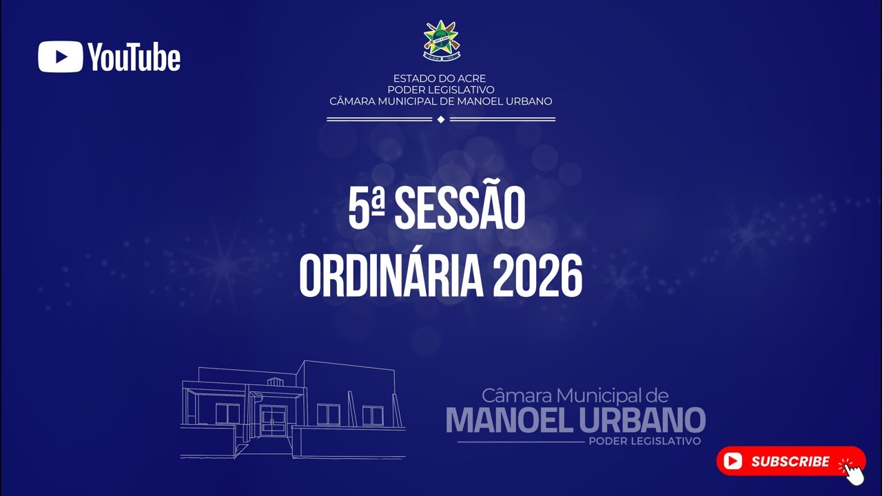 5ª Sessão Ordinária de 2026