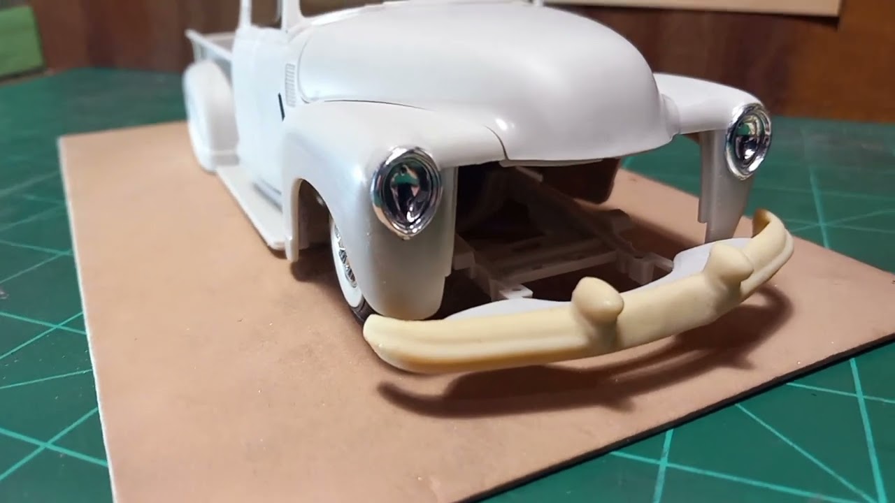 amt 1/25 1950 chevy 3100 pickup 完成品 AMT 1950 CHEVY 3100 PICKUP 1:25 SCALE MODEL KIT REVIEW BUILD