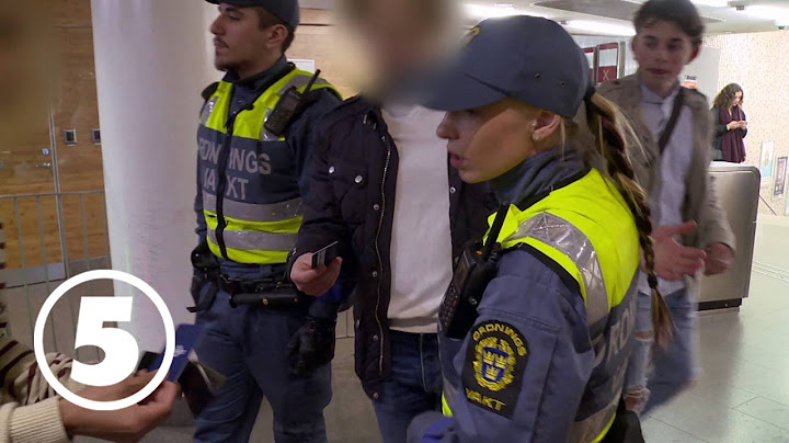 Tunnelbanan | Vakterna upptäcker plankare vid Hornstulls t-bana