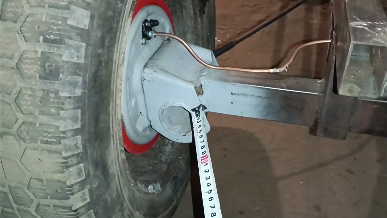 Адаптер с кузовом для мотоблока. Размеры - YouTube