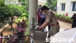 Installation Of Hands-Free Hand Wash And Sanitization System At Police Seva Bhavan And At The Office