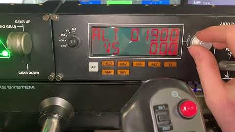 Trying out the new Logitech Flight Panels.