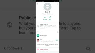 How To Delete Whatsapp Channel Whatsapp Channel Delete Kaise Kare
