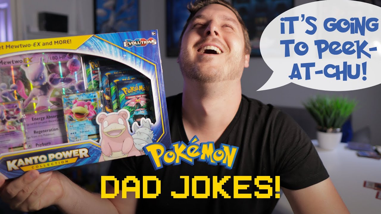 Telling Pokémon DAD JOKES & Opening Pokemon Cards (XY Evolutions