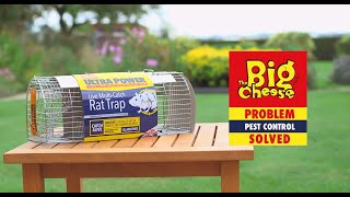 Toolbank The Big Cheese - Rat Trap Cage - Poison Free Live Catch