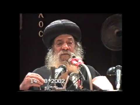 لماذا خلق الله الكون وماذا حدث فى اليوم الاول عظه رائعه للبابا شنودة الثالث 2002