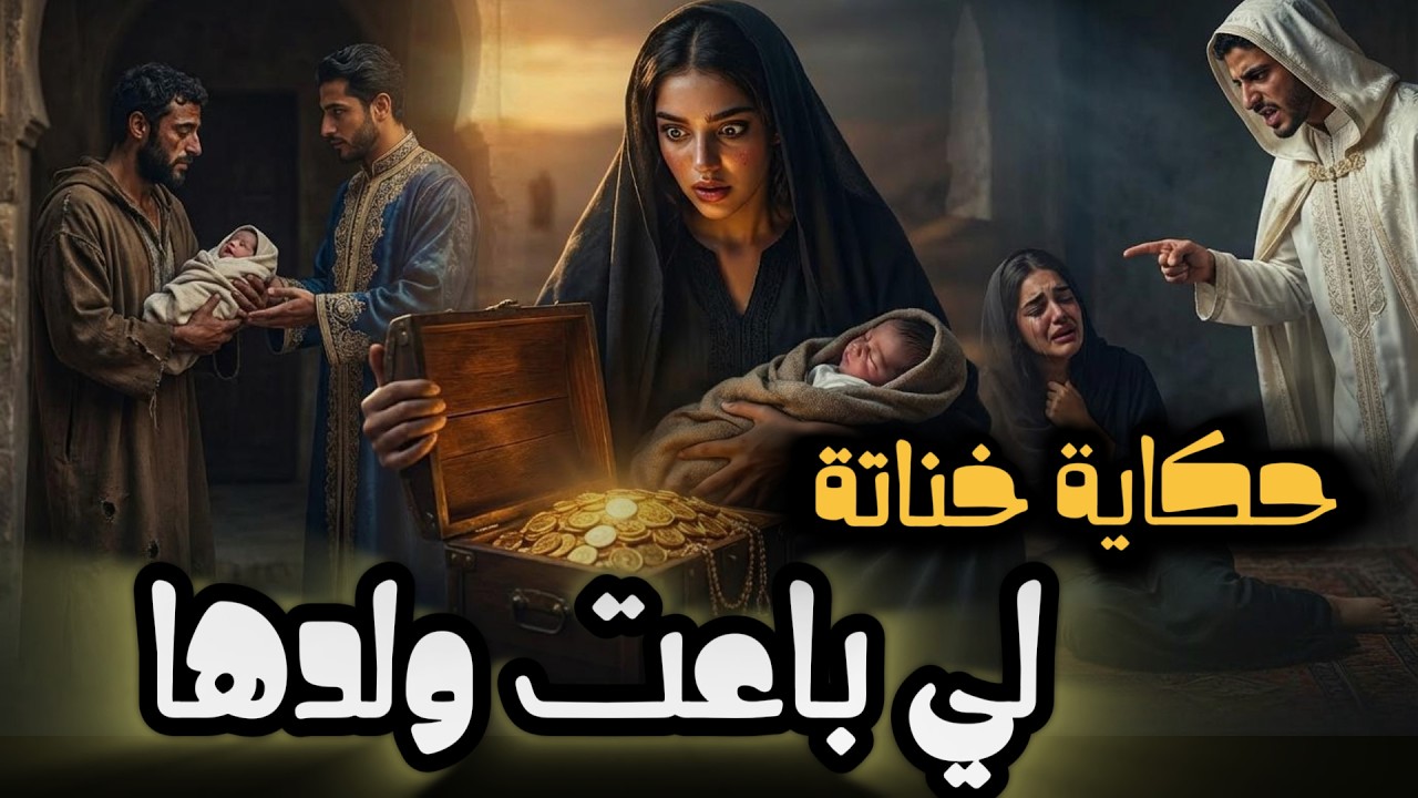 حكاية خناتة لي باعت ولدها 💰💔| من أروع قصص التراث المغربي قبل النوم 🌙📜