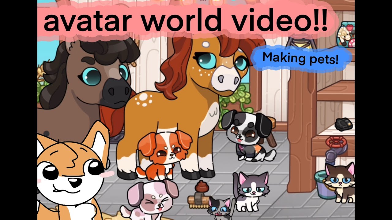 Making pets in avatar world!!!