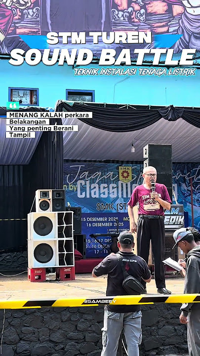 The important thing is to dare to appear🔥, check out the Sound Battle between STM TUREN students