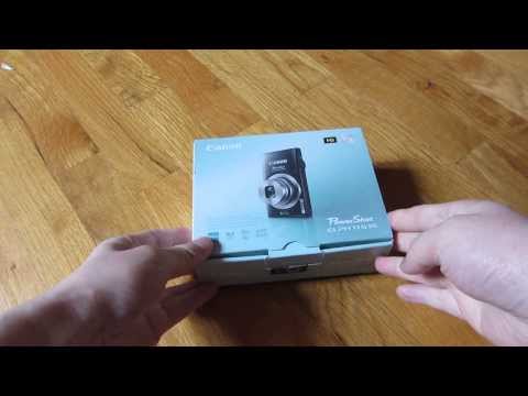 Unboxing Canon Powershot Elph 115 IS (IXUS 132) in HD
