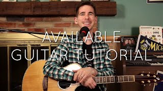 Elevation - Available - Guitar Tutorial | Acoustic Guitar Play-Through