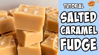 Salted Caramel Fudge! Recipe tutorial #Shorts screenshot 5