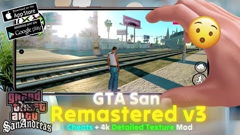 GTA SA Android: GTA 5 Remastered Graphics Modpack V3 Lite (2025) - High Graphics Mod 🔥