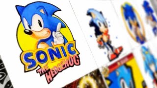 Drawing SONIC in different styles ( Sonic the hedgehog ) screenshot 5