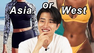 Koreans React To Womens Swimsuit Asia vs West