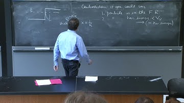 Particle on the forbidden region