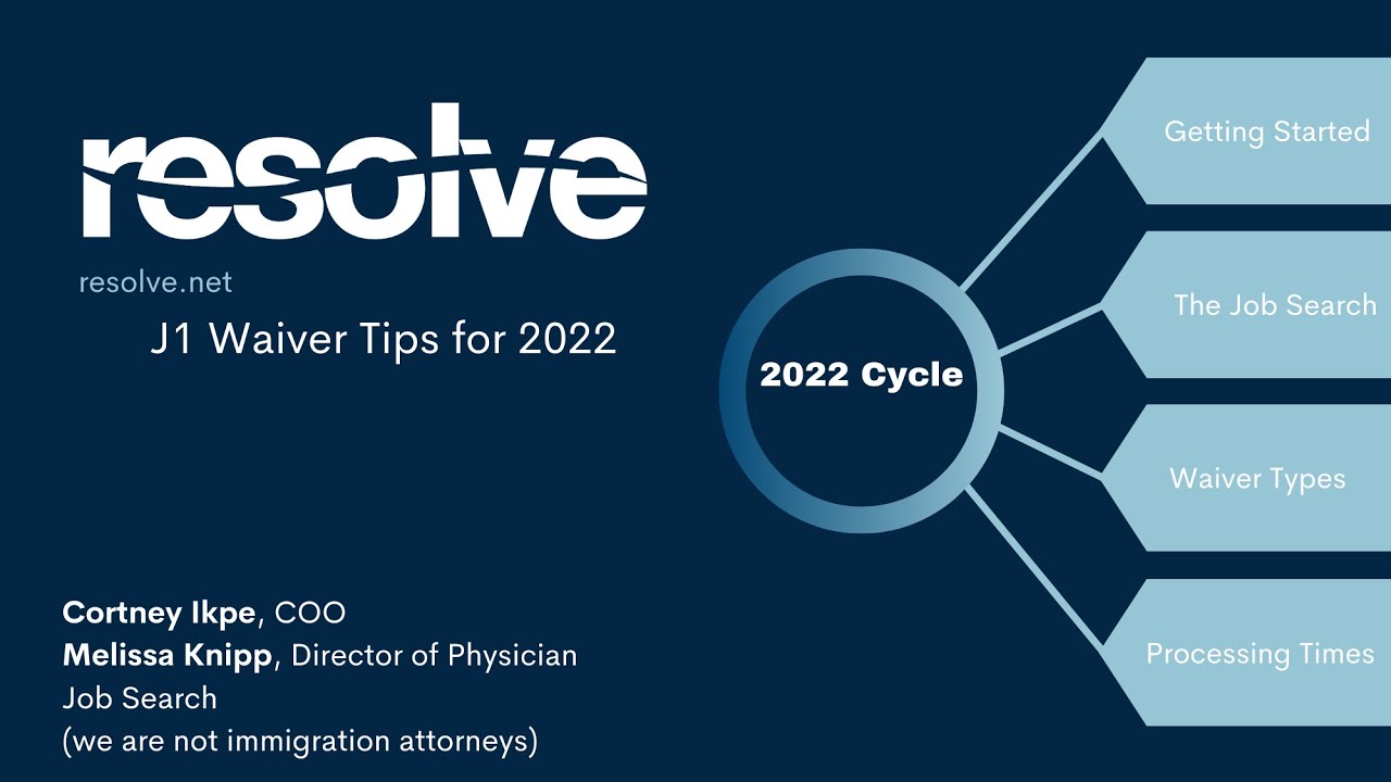 J1 Waiver Jobs What You Need to Know YouTube