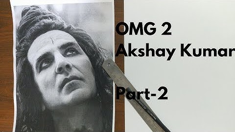 OMG 2 movie Akshay Kumar Realistic drawing Part 2