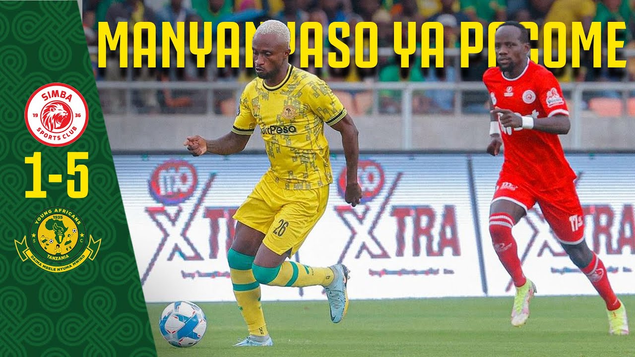 PROFESA WA MPIRA! TAZAMA PACOME ZOUZOA ALIVYOWANYANYASA WACHEZAJI WA SIMBA KWA MKAPA