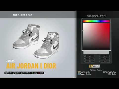 dior jordan 1 2k20