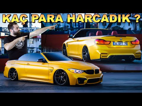 BMW F33'e M4 Dönüşüm İçin Kaç Para Harcadık ?