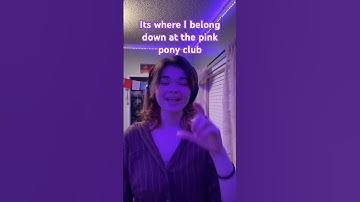 Thumbnail of PINK PONY CLUB 🩷 #asl #music #cover #song #lyrics #chappellroan #songs #coversong #signwithme