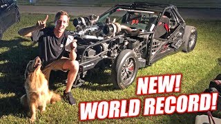 Leroy RETAKES The Stick Shift Corvette WORLD RECORD!!! *EXTREME FREEDOM WARNING*