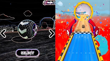 Going Balls Game Vs Reverse Video Gameplay SpeedRun #906