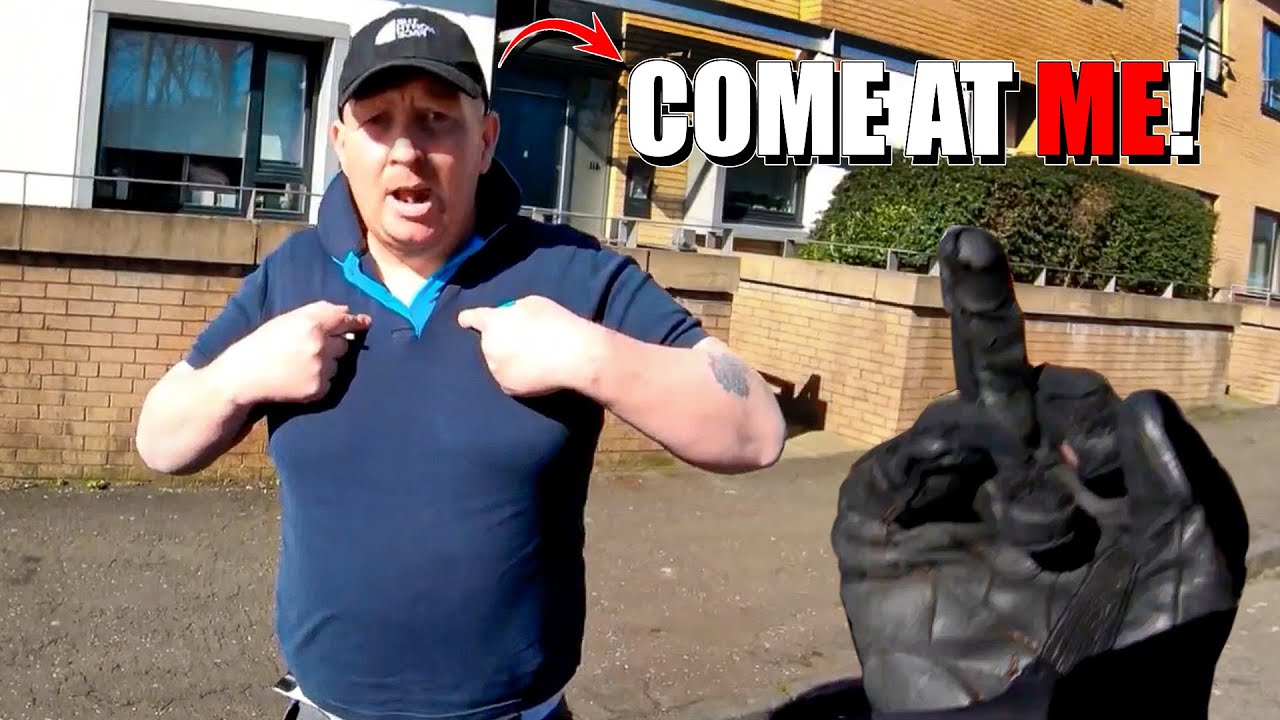 New ANGRY DRIVER CHASES BIKER | ROADS OF RAGE | Ep.9