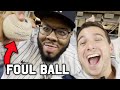 Catching a foul ball while Judge went for 61 at Yankee Stadium!