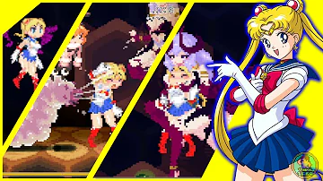 Echidna Wars Dx - Sailor Moon vs Dark Queen Bee - New SKiN Sailor Moon