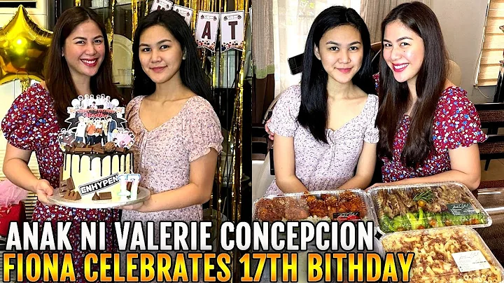 Anak ni VALERIE CONCEPCION na si FIONA Dalaga Na!!...