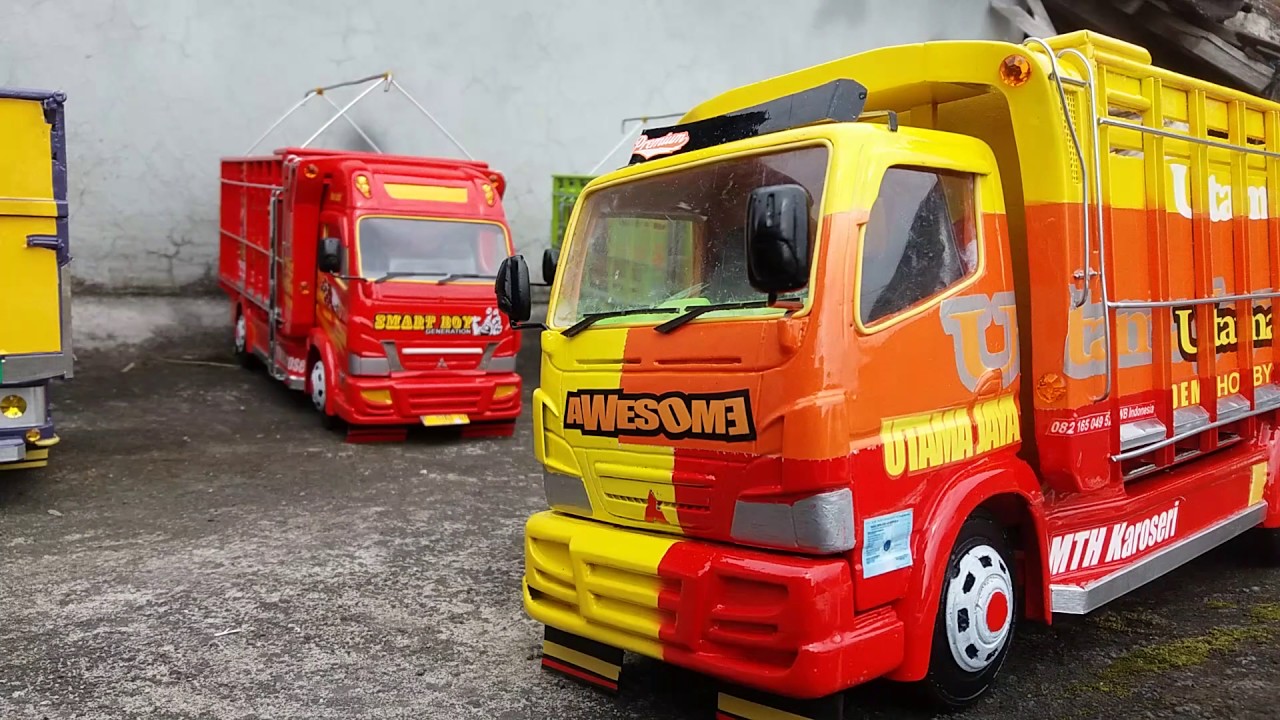  Miniatur  truk  hildan  pertama kali buat YouTube