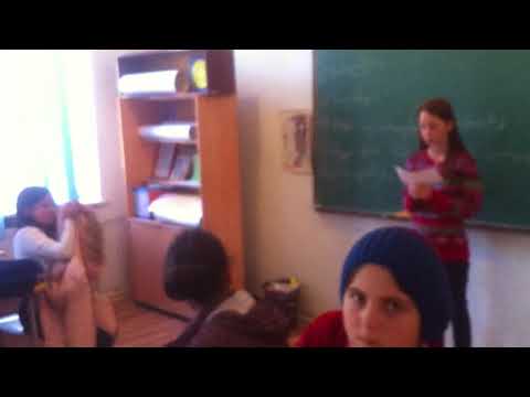 თავისუფალი გაკვეთილი \"პერსონაჟის მხატვრული სახე\"